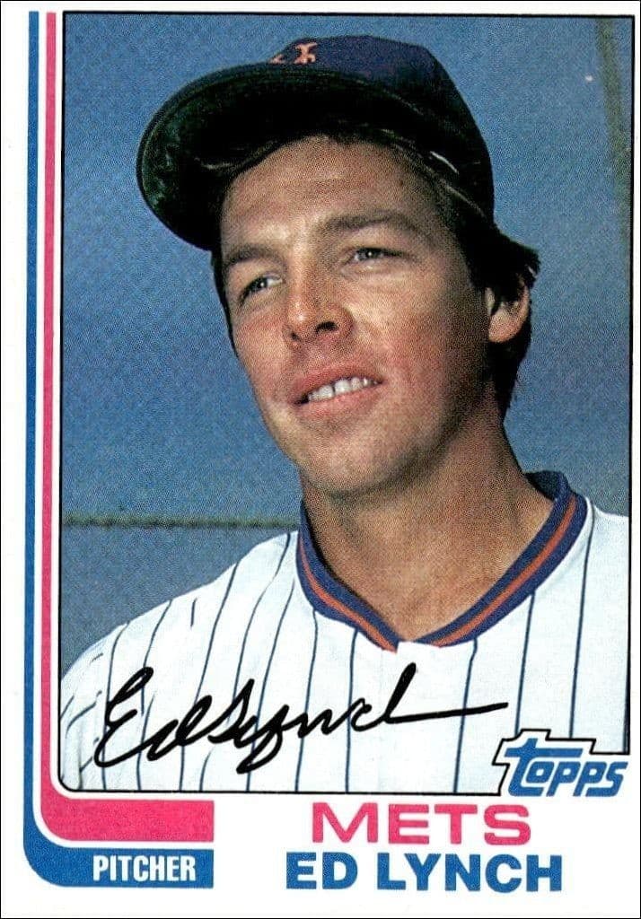 1982 Topps Ed Lynch #121 trading card