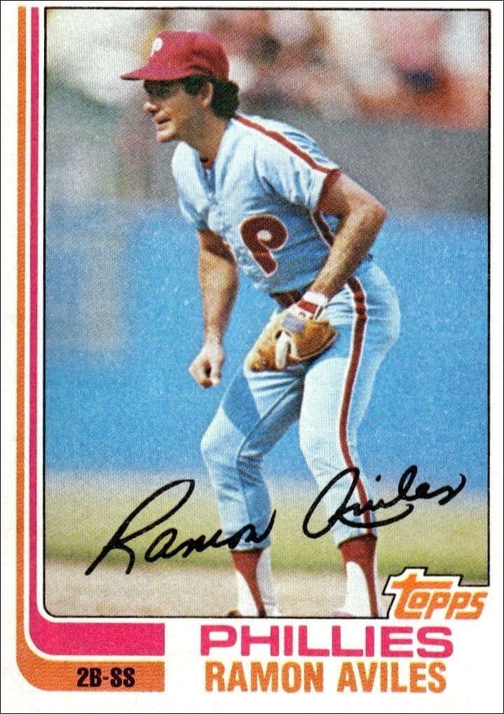 1982 Topps Ramon Aviles #152 baseball trading card front