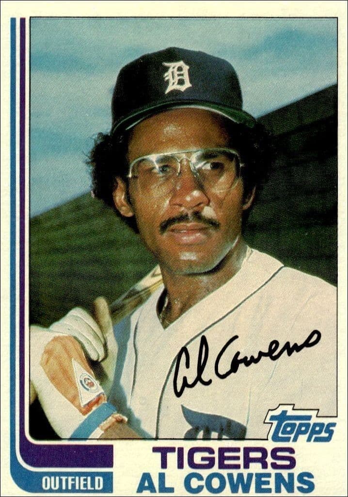 1982 Topps Al Cowens #575 baseball trading card front
