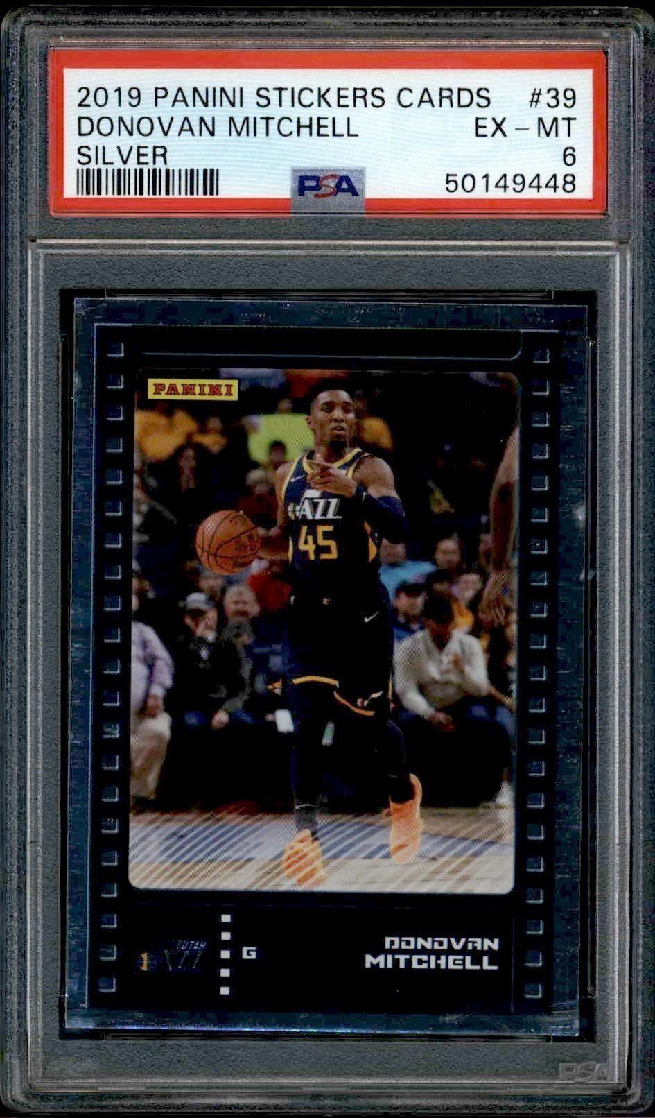2019-20 Panini Sticker & Card Donovan Mitchell #39 trading card