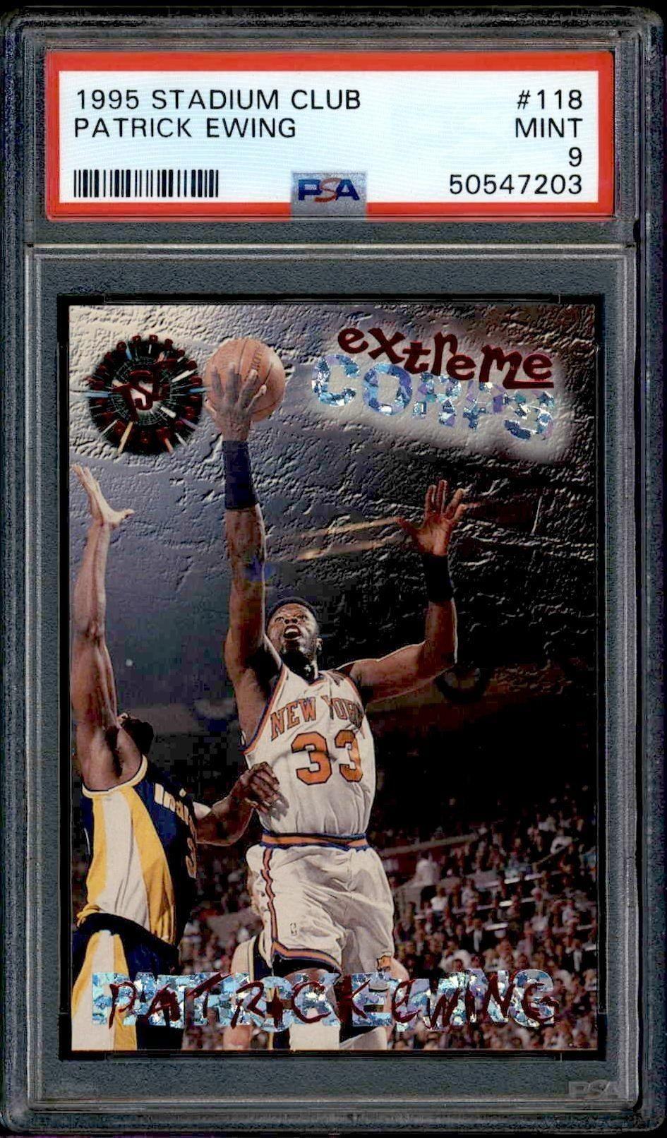 1995-96 Topps Stadium Club Patrick Ewing #118 trading card