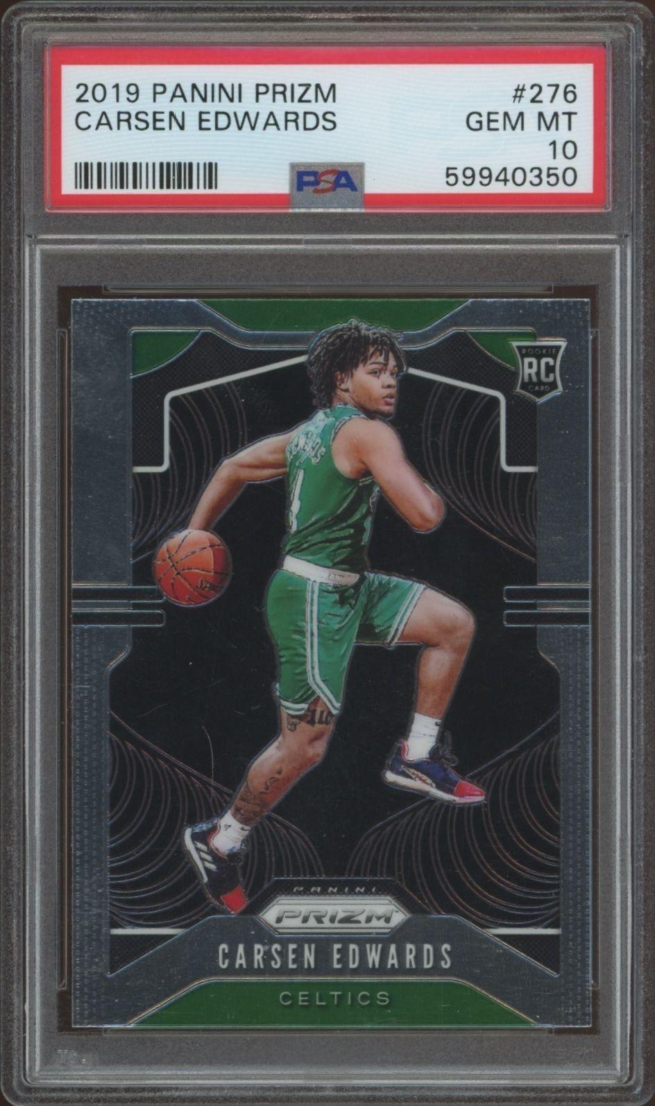 2019-20 Panini Carsen Edwards #276 trading card