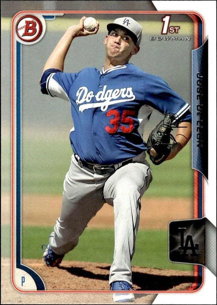 2015 Bowman Draft Jose De Leon #BP62 trading card