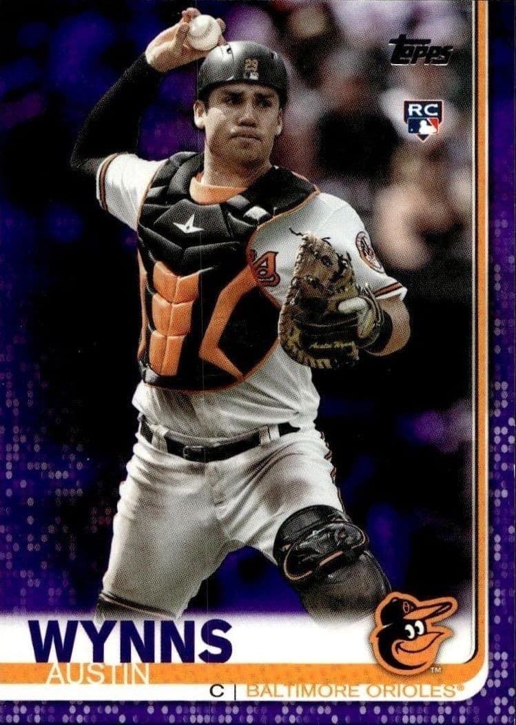 2019 Topps Series 2 Austin Wynns #582 baseball trading card front