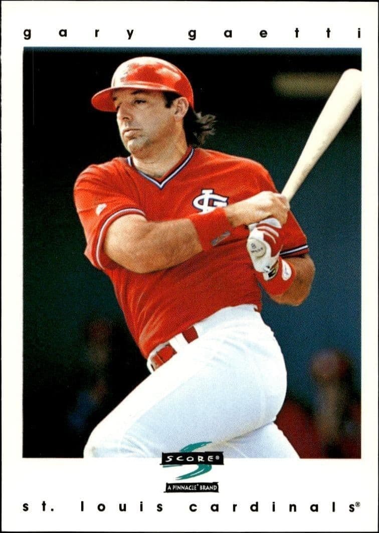 1997 Pinnacle Score Gary Gaetti #295 baseball trading card front