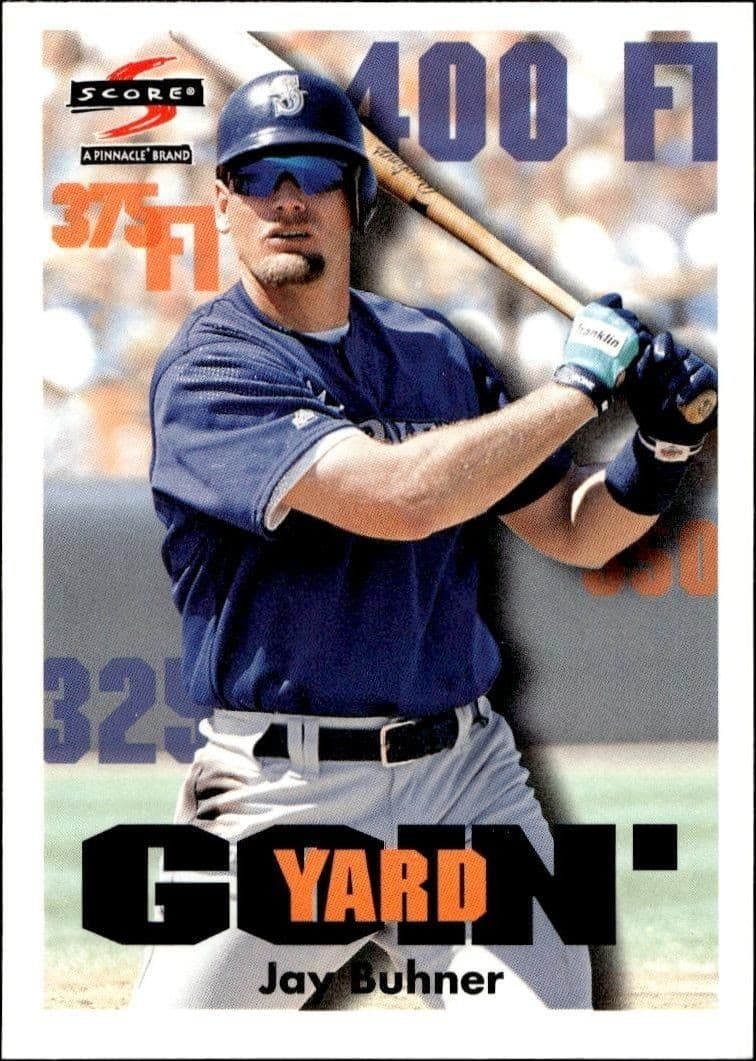 1997 Pinnacle Score Jay Buhner #513 baseball trading card front