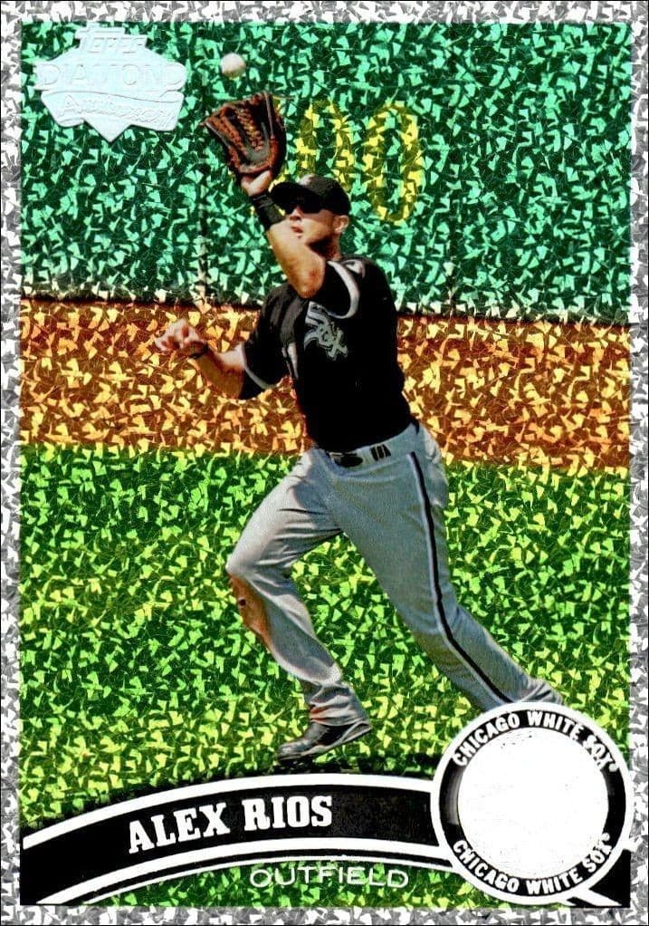 2011 Topps Alex Rios #307 trading card