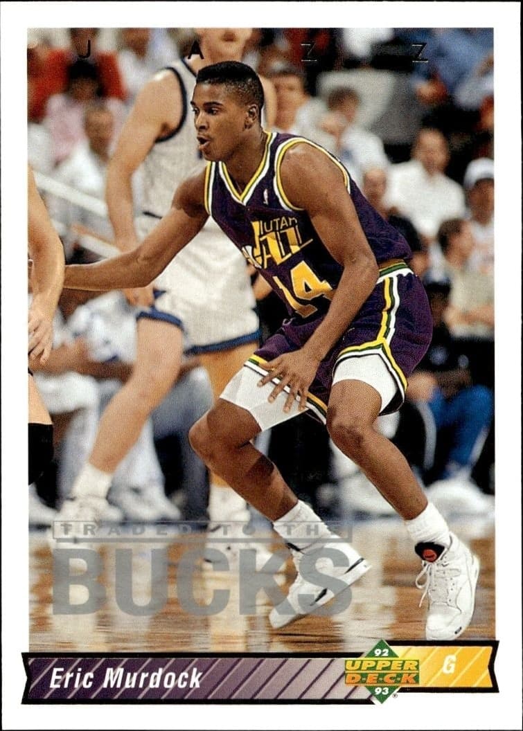 1992-93 Upper-Deck Eric Murdock #78 trading card