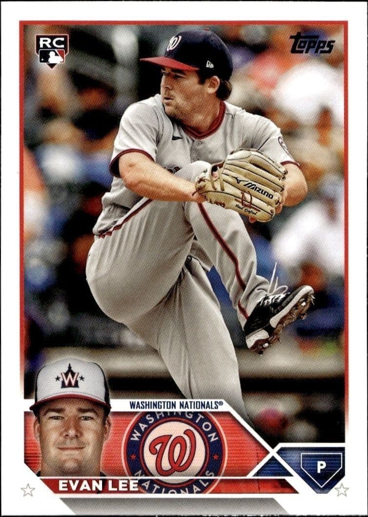 2023 Topps Evan Lee #243 baseball trading card front