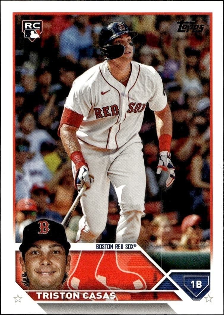 2023 Topps Series 1 Triston Casas #92 trading card
