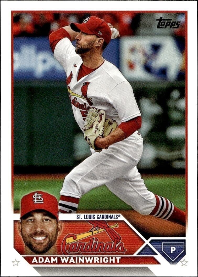 2023 Topps Adam Wainwright #39 baseball trading card front