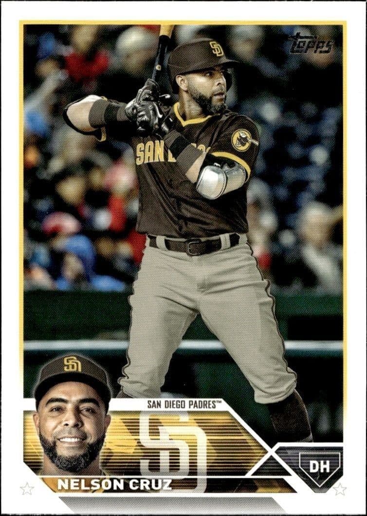2023 Topps Series 2 Nelson Cruz #520 baseball trading card front