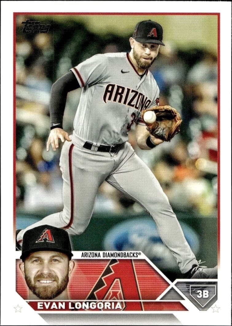 2023 Topps Series 2 Evan Longoria #492 baseball trading card front