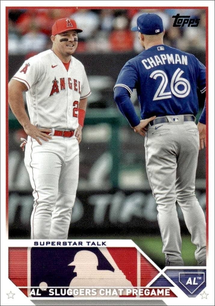 2023 Topps Update Series Mike Trout #US313 trading card