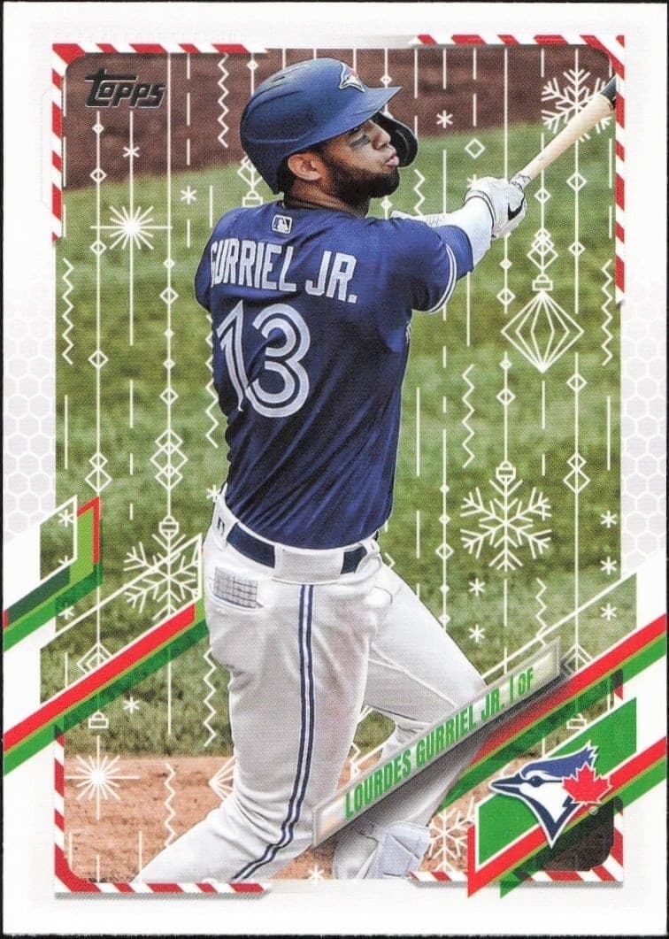 2021 Topps Holiday Lourdes Gurriel Jr. #HW127 trading card