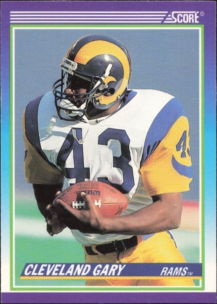 1990 Score Cleveland Gary #508 trading card