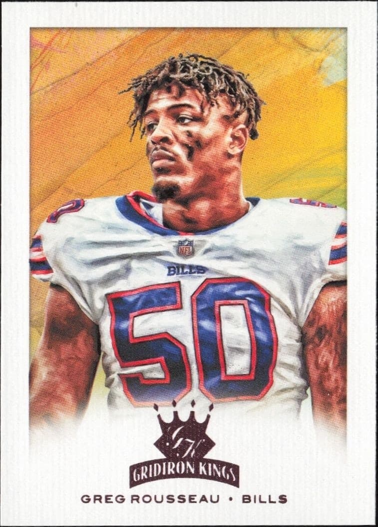 2021 Panini Chronicles Greg Rousseau #GK-39 trading card