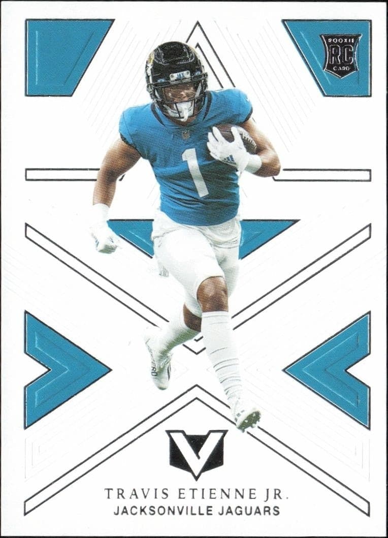 2021 Panini Chronicles Travis Etienne Jr. #V-10 trading card