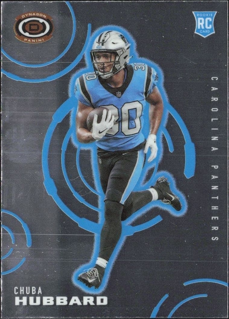 2021 Panini Chronicles Chuba Hubbard #D-12 trading card