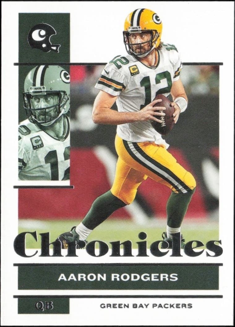 2021 Panini Chronicles Aaron Rodgers #38 trading card