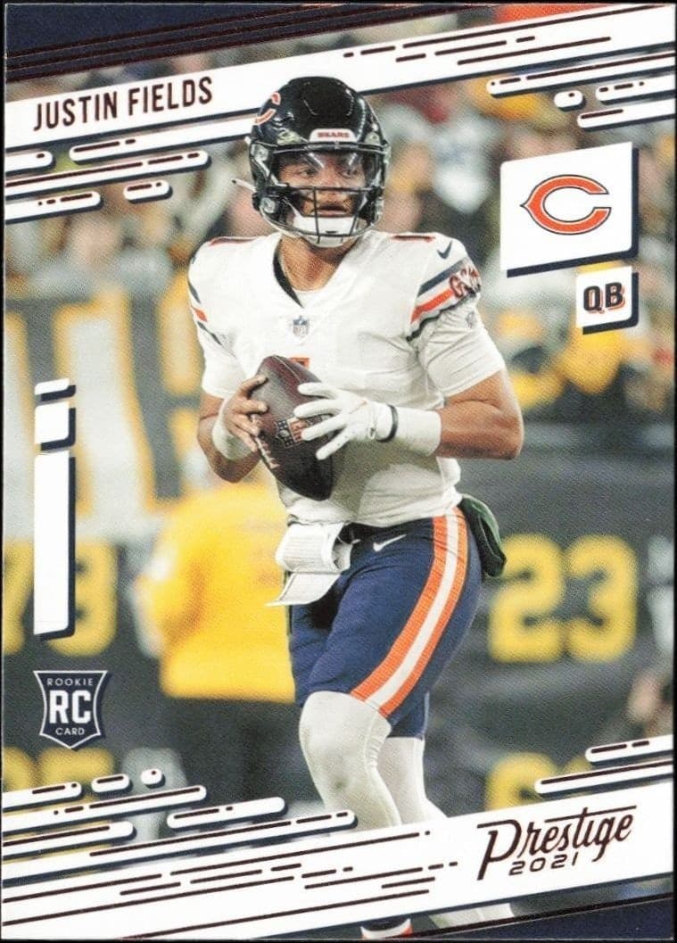 2021 Panini Chronicles Justin Fields #203 trading card