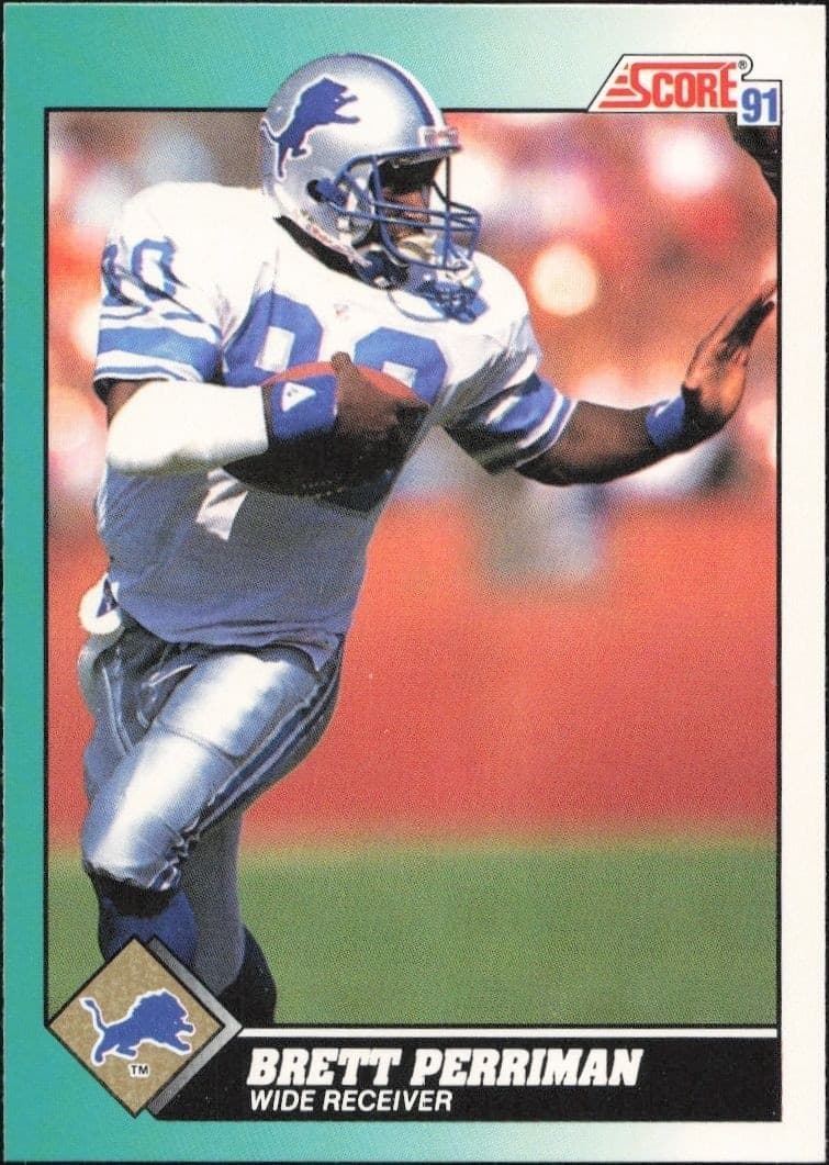 1991 Score Supplemental Brett Perriman #6T trading card