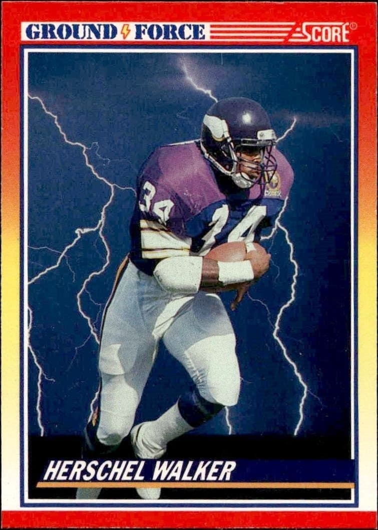 1990 Score Herschel Walker #561 trading card