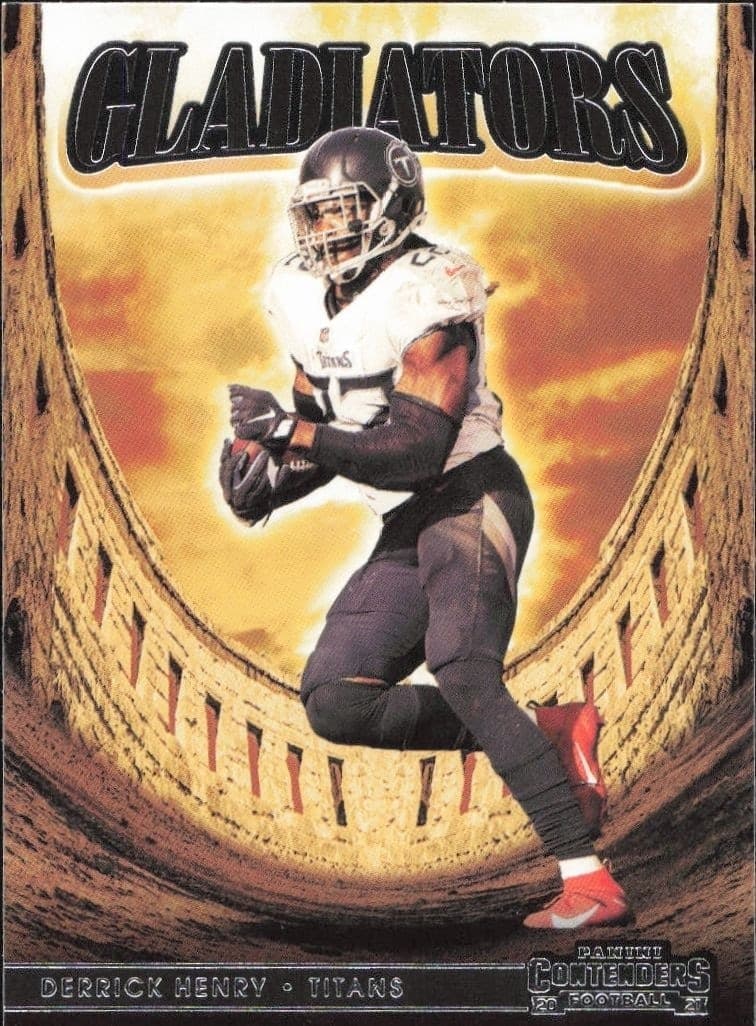 2021 Panini Contenders Derrick Henry #GLD-DHE trading card
