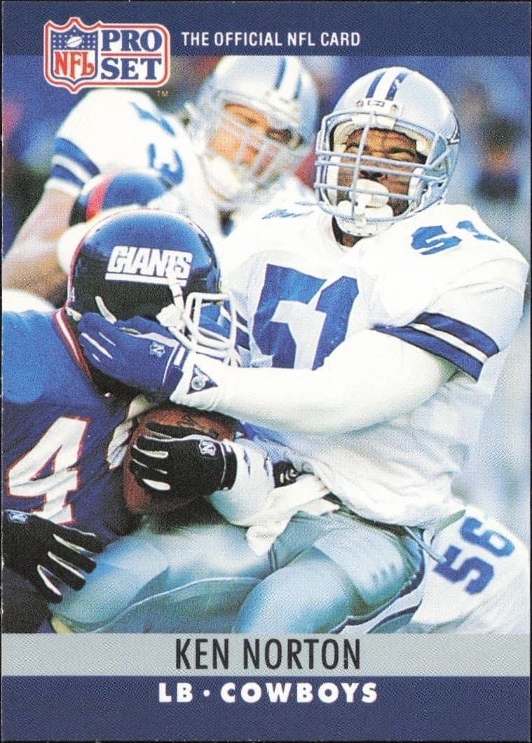 1990 Pro-Set Ken Norton #84 trading card