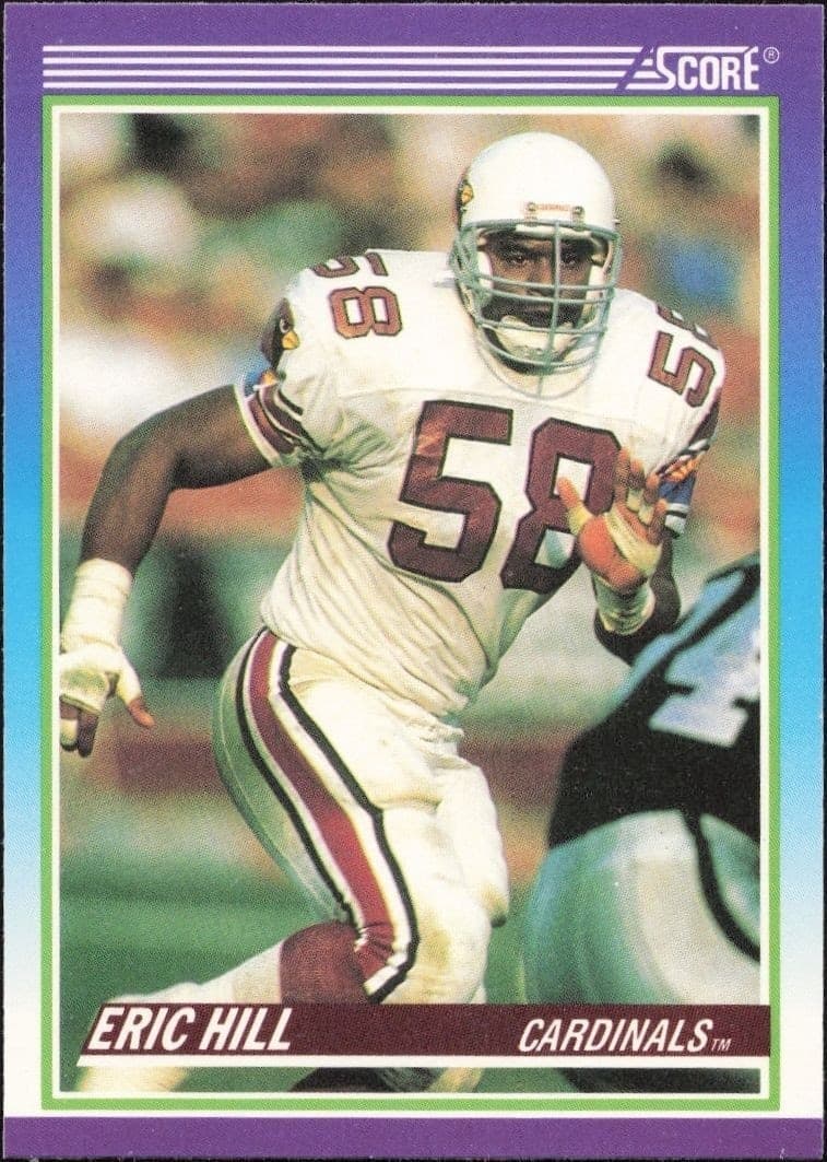 1990 Score Eric Hill #452 trading card
