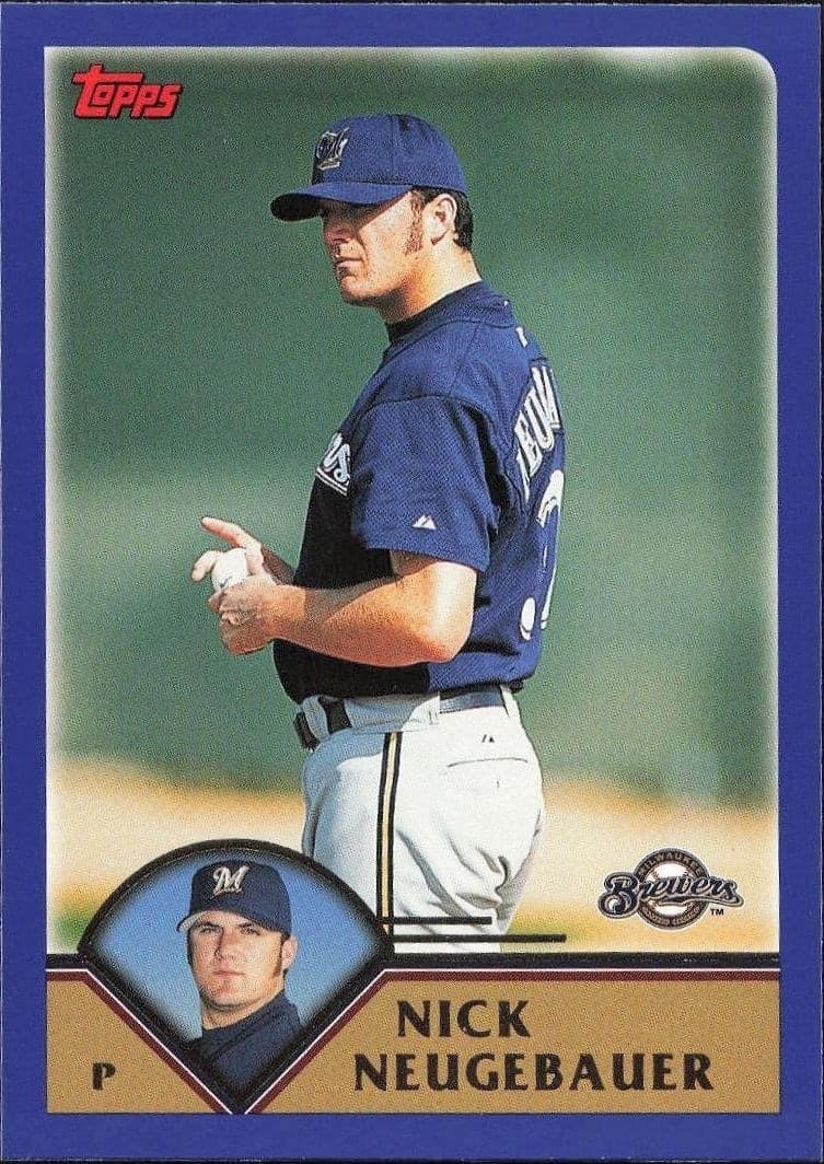 2003 Topps Series 1 Nick Neugebauer #25 trading card