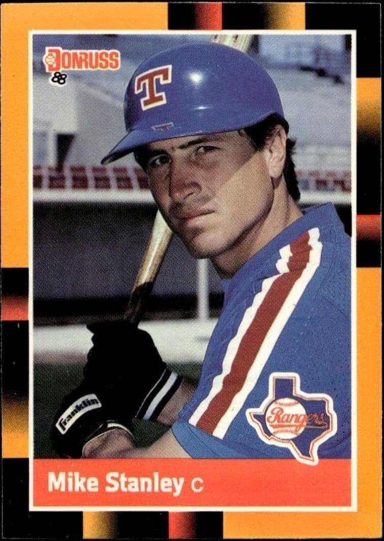 1988 Donruss Baseball's Best Mike Stanley #223 trading card