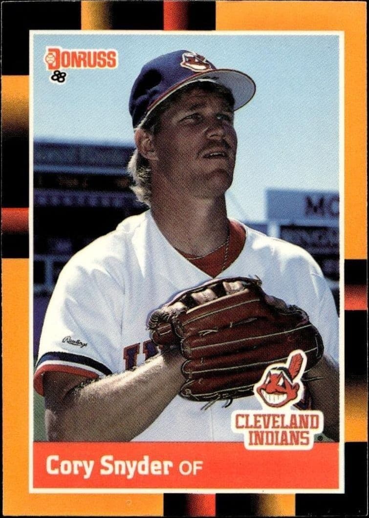 1988 Donruss Baseball's Best Cory Snyder #224 trading card
