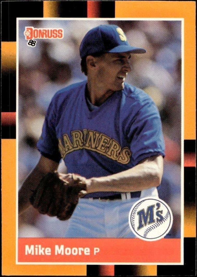 1988 Donruss Baseball's Best Mike Moore #192 trading card