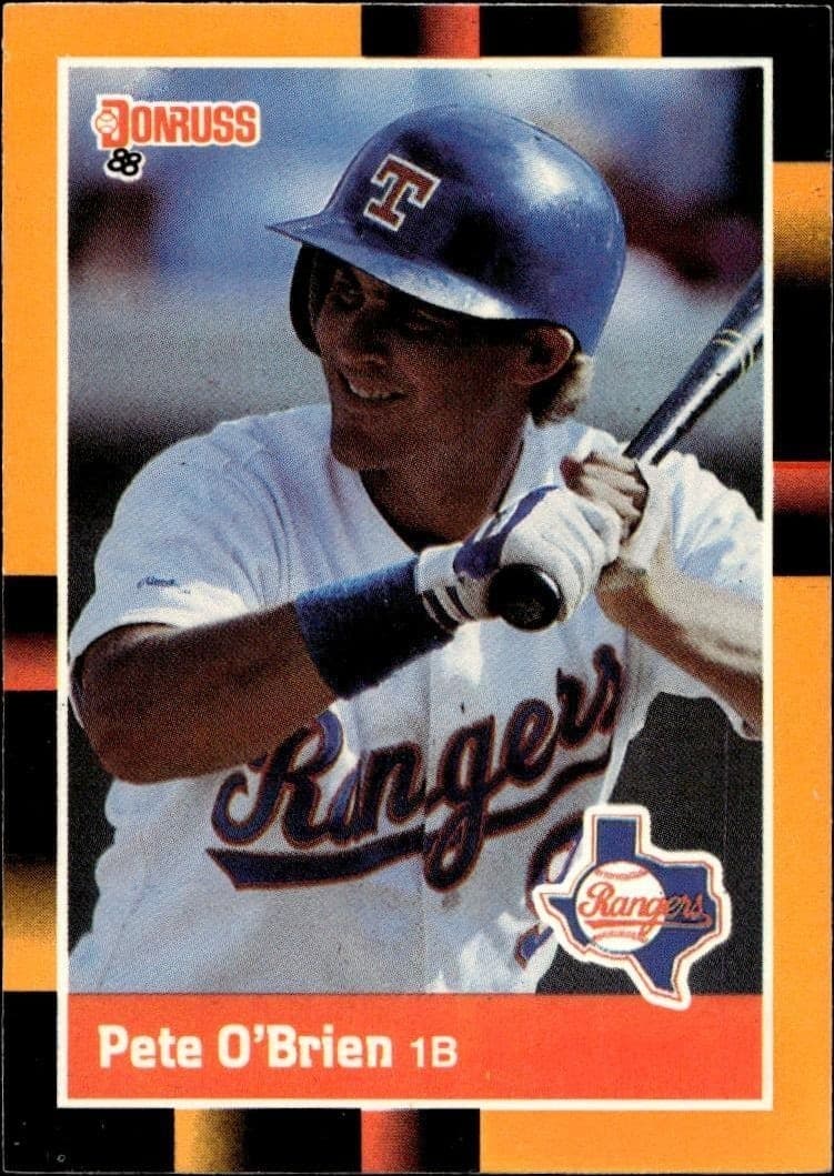 1988 Donruss Baseball's Best Pete O'Brien #167 trading card