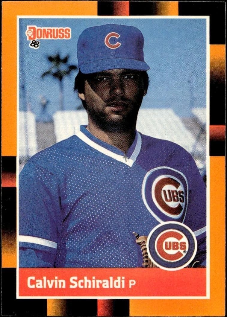 1988 Donruss Baseball's Best Calvin Schiraldi #194 trading card