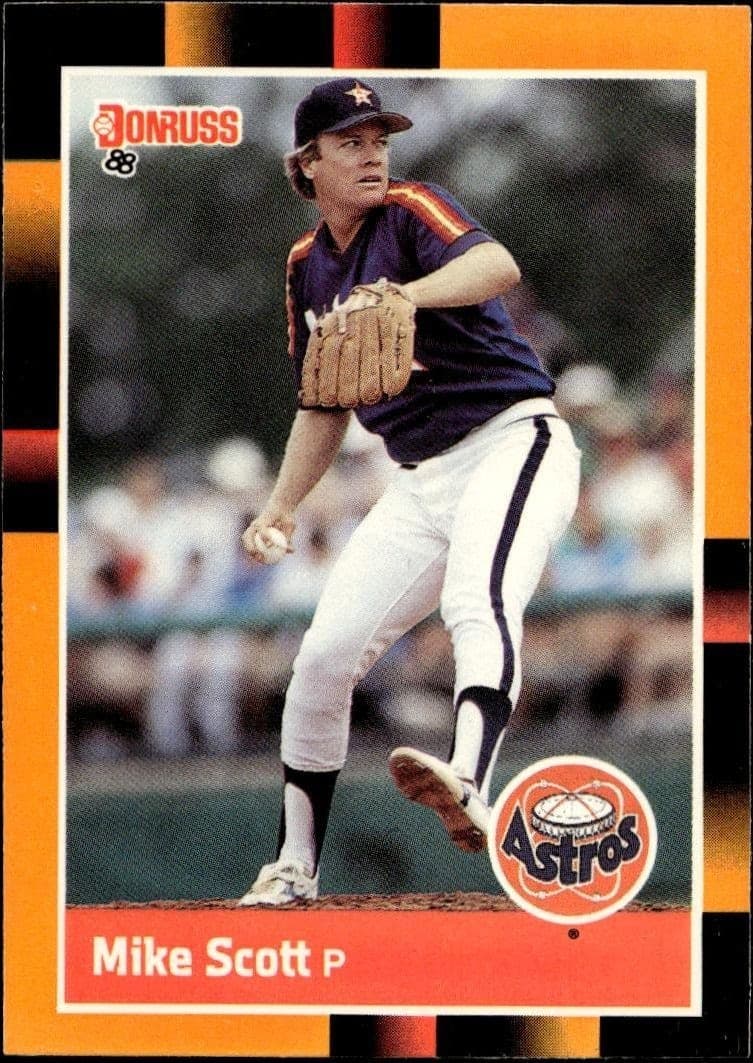 1988 Donruss Baseball's Best Mike Scott #206 trading card
