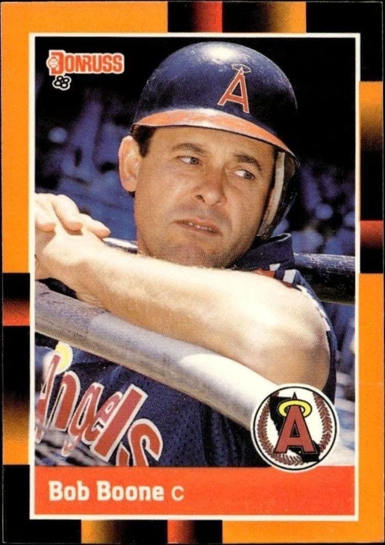 1988 Donruss Baseball's Best Bob Boone #3 trading card