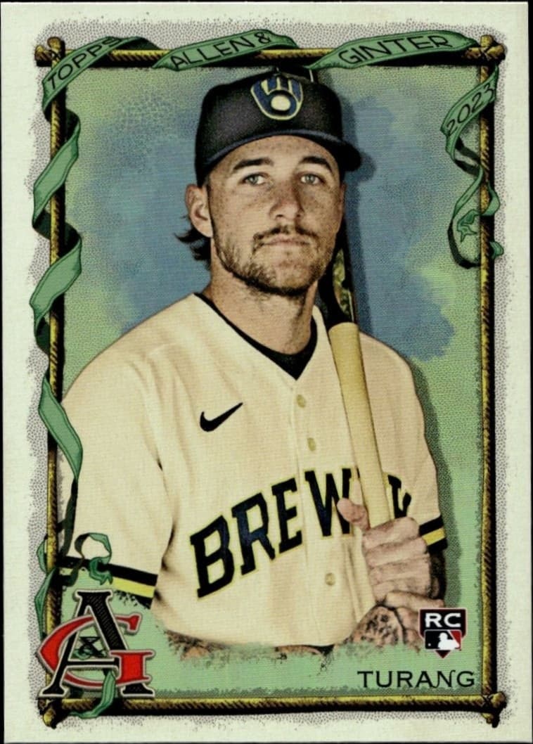 2023 Topps Allen & Ginter Brice Turang #292 trading card