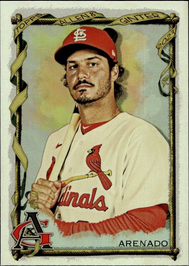2023 Topps Allen & Ginter Nolan Arenado #264 baseball trading card front