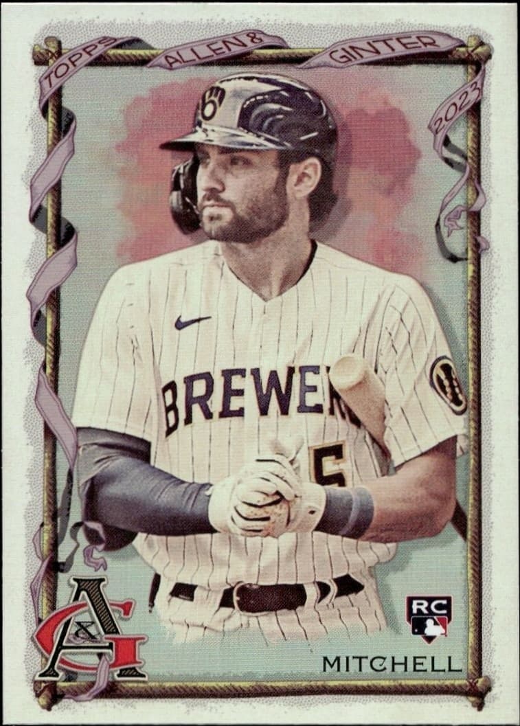 2023 Topps Allen & Ginter Garrett Mitchell #117 trading card