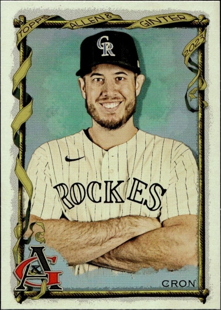 2023 Topps Allen & Ginter C.J. Cron #174 trading card