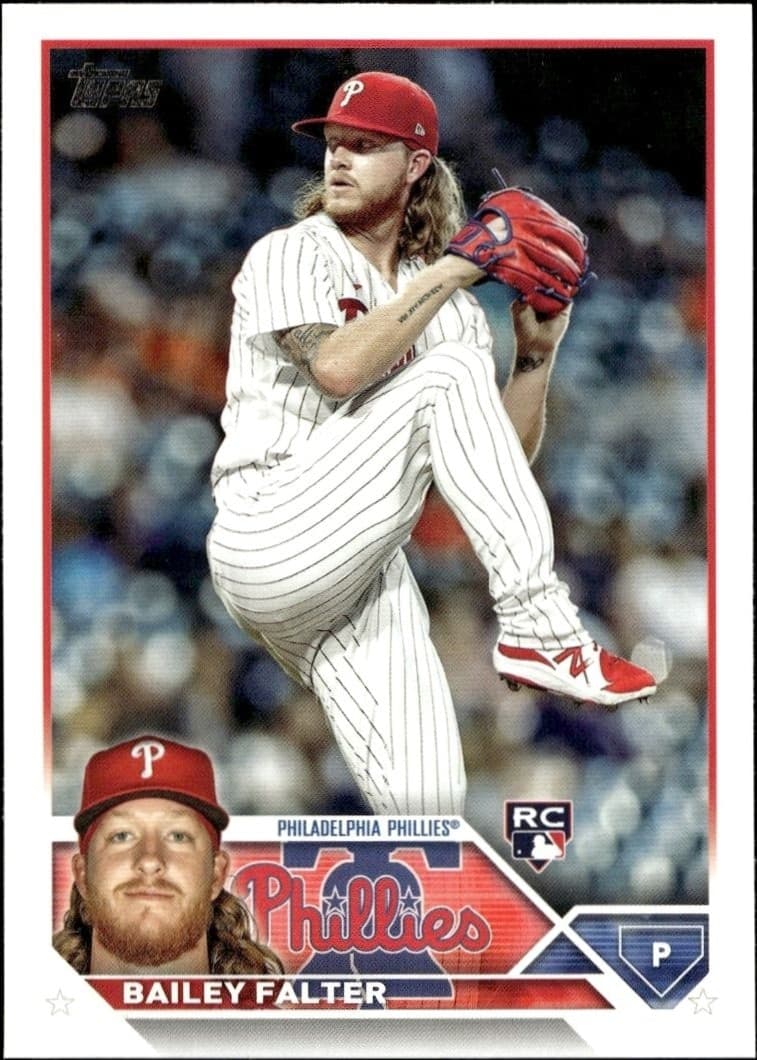 2023 Topps Series 2 Bailey Falter #643 baseball trading card front