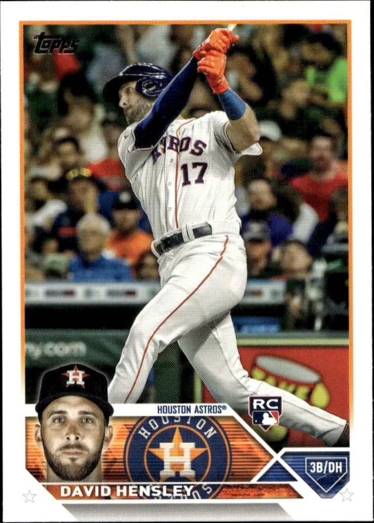 2023 Topps Series 2 David Hensley #649 baseball trading card front