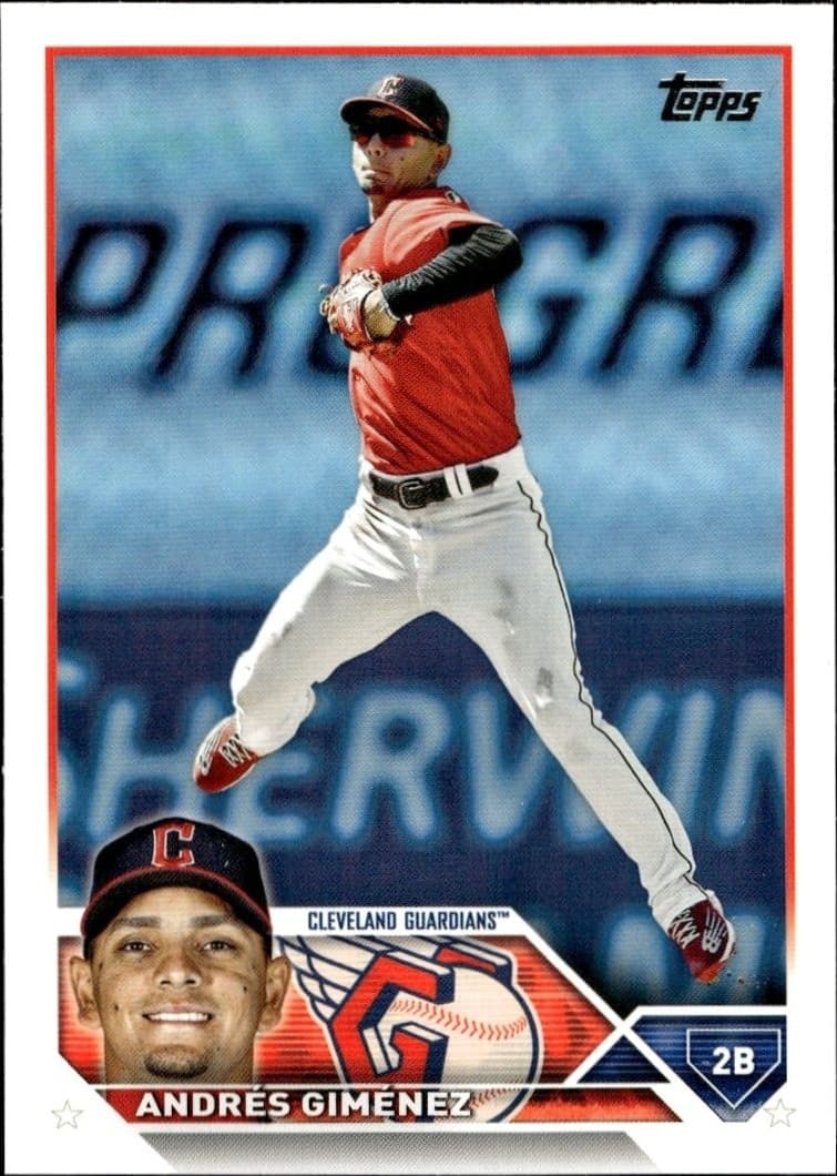 2023 Topps Series 2 Andres Gimenez #575 trading card