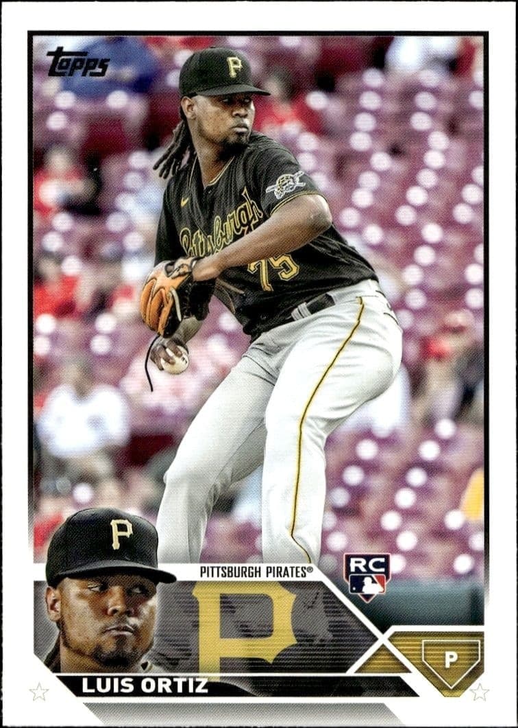 2023 Topps Series 2 Luis Ortiz #582 baseball trading card front