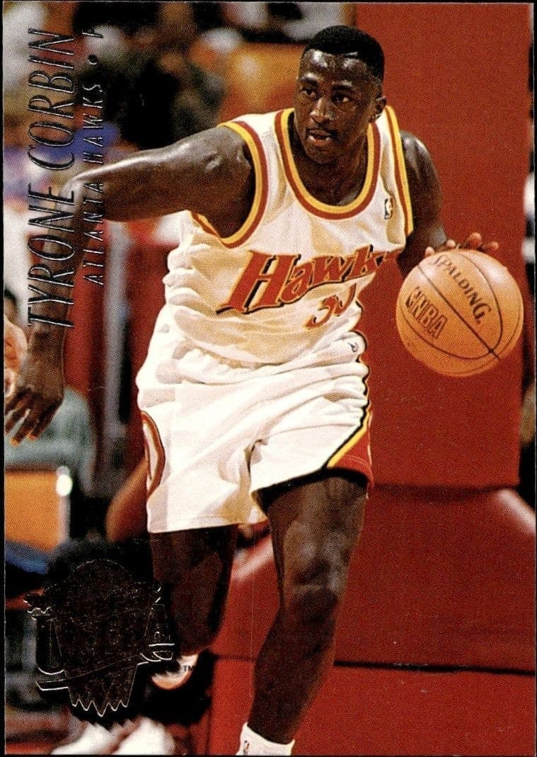 1994-95 Fleer Ultra Tyrone Corbin #201 trading card