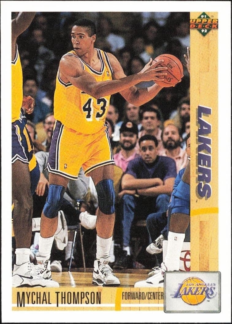 1991-92 Upper-Deck Mychal Thompson #150 trading card