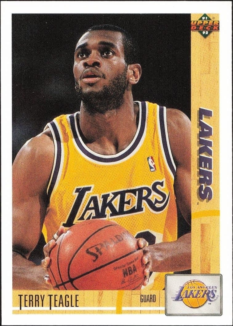 1991-92 Upper-Deck Terry Teagle #171 trading card