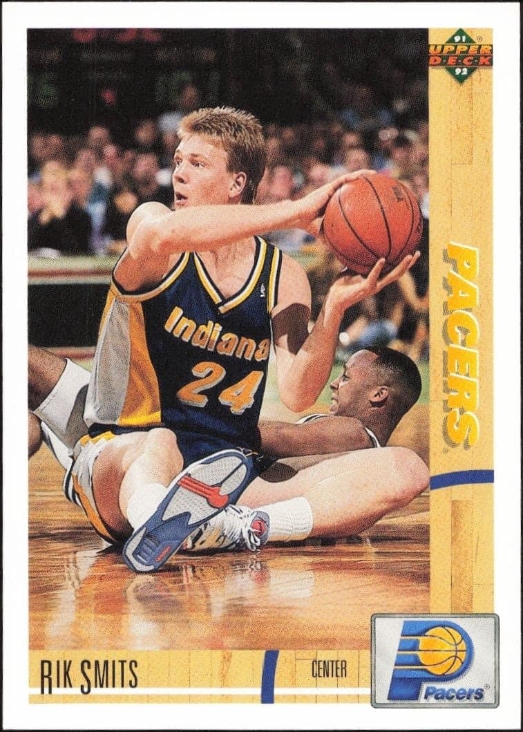 1991-92 Upper-Deck Rik Smits #294 trading card